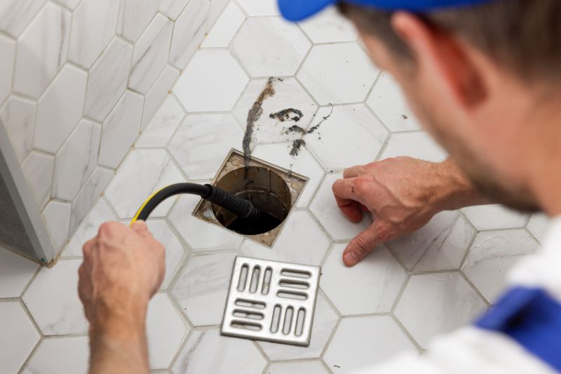 Shower Drain Unclogging